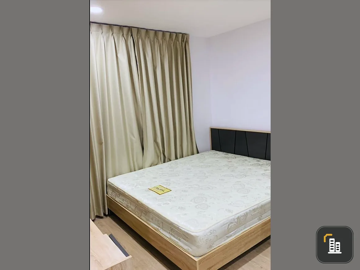 Condo for sale, Green Ville 2, Sukhumvit 101, pleasantly decorated room, south side, no buildings blocking it, airy and comfortable. Book now.