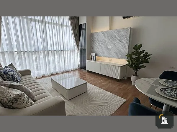 For rent The Coast Bangkok, 25th floor, room decorated in Minimal Luxury style, so nice to live in. Not booking is a huge mistake.