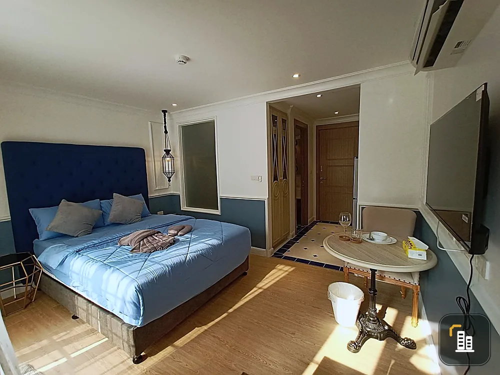 For rent, Seven Seas Code The Azure (Jomtien), colorful room. Decorated beautifully and pleasantly. Don't postpone it, book now.