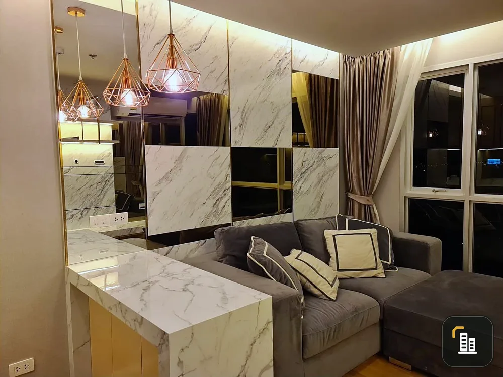 Condo for sale, The Selected Kaset-Ngamwongwan, corner room, spacious, has privacy. Open view, comfortable to look at. Book now.