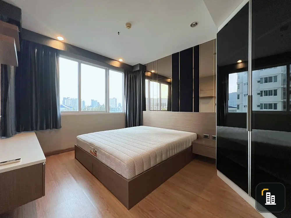 For rent, Supalai Wellington, 7th floor, spacious room, comfortable. Complete with a large Buit-In wardrobe, don't miss it.
