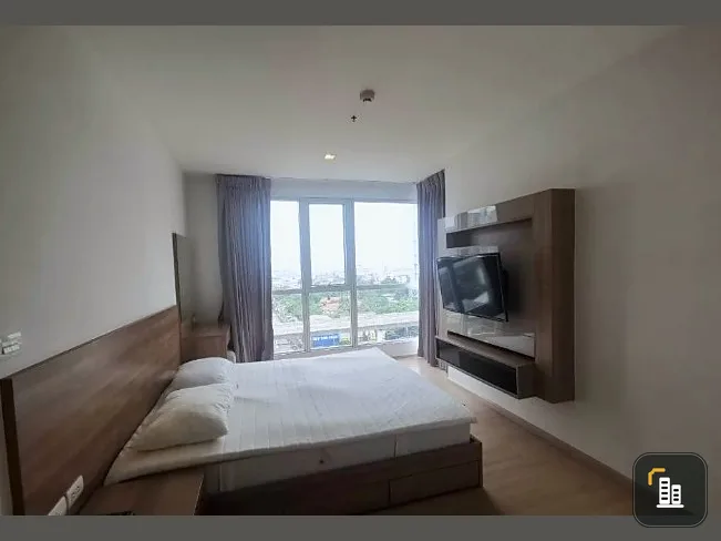 For sale, for rent, Rhythm Sukhumvit 50, 9th floor, spacious room, 2 bedrooms, comes with fully decorated, book now, urgent.