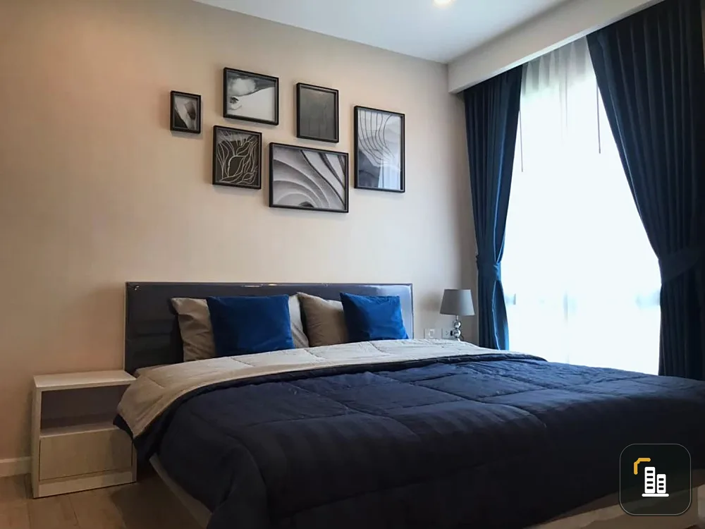 For rent: Seven Seas Condo Jomtien, 3rd floor, pool view, well decorated. The bed is big and comfortable. Good like this, don't miss it.