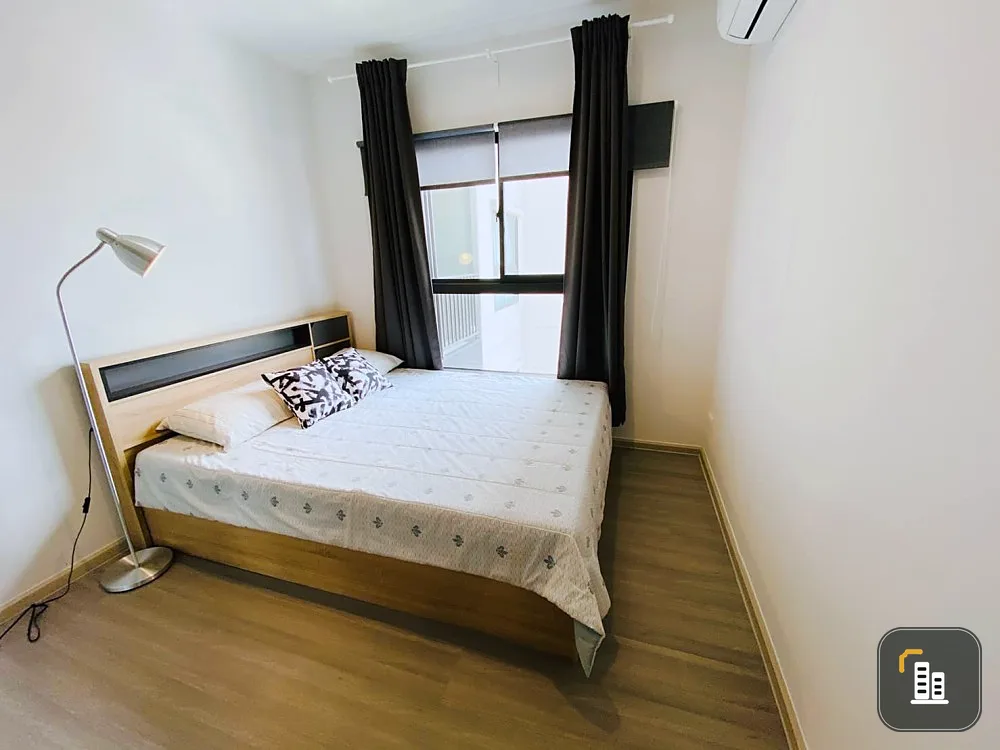 Condo for sale, rent, The Parkland Charan-Pinklao. Corner room with privacy, 18th floor, garden view, unblocked view.