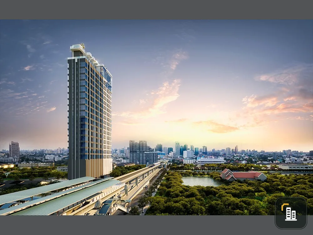 Condo reservation for sale, So Origin Kaset Intersense, DUO Space room, 2 floors, ceiling height 4.2 meters, book now.