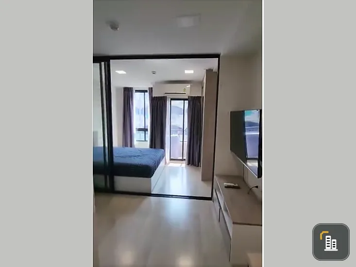 For sale: Plum Condo Saphan Mai Station, fully furnished, 4th floor, complete with furniture + electrical appliances. Reserve now.