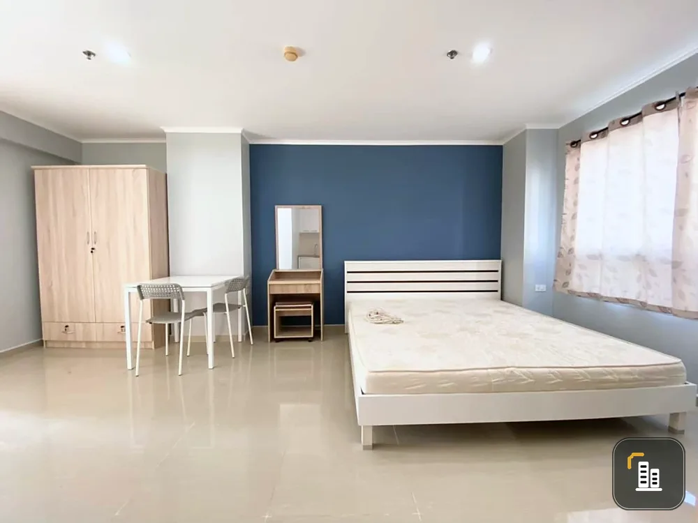 Condo for rent, Lumpini Ville Ramintra-Lak Si, corner room, 9th floor, clean room, nice to live in. Hurry and reserve before you miss out!!