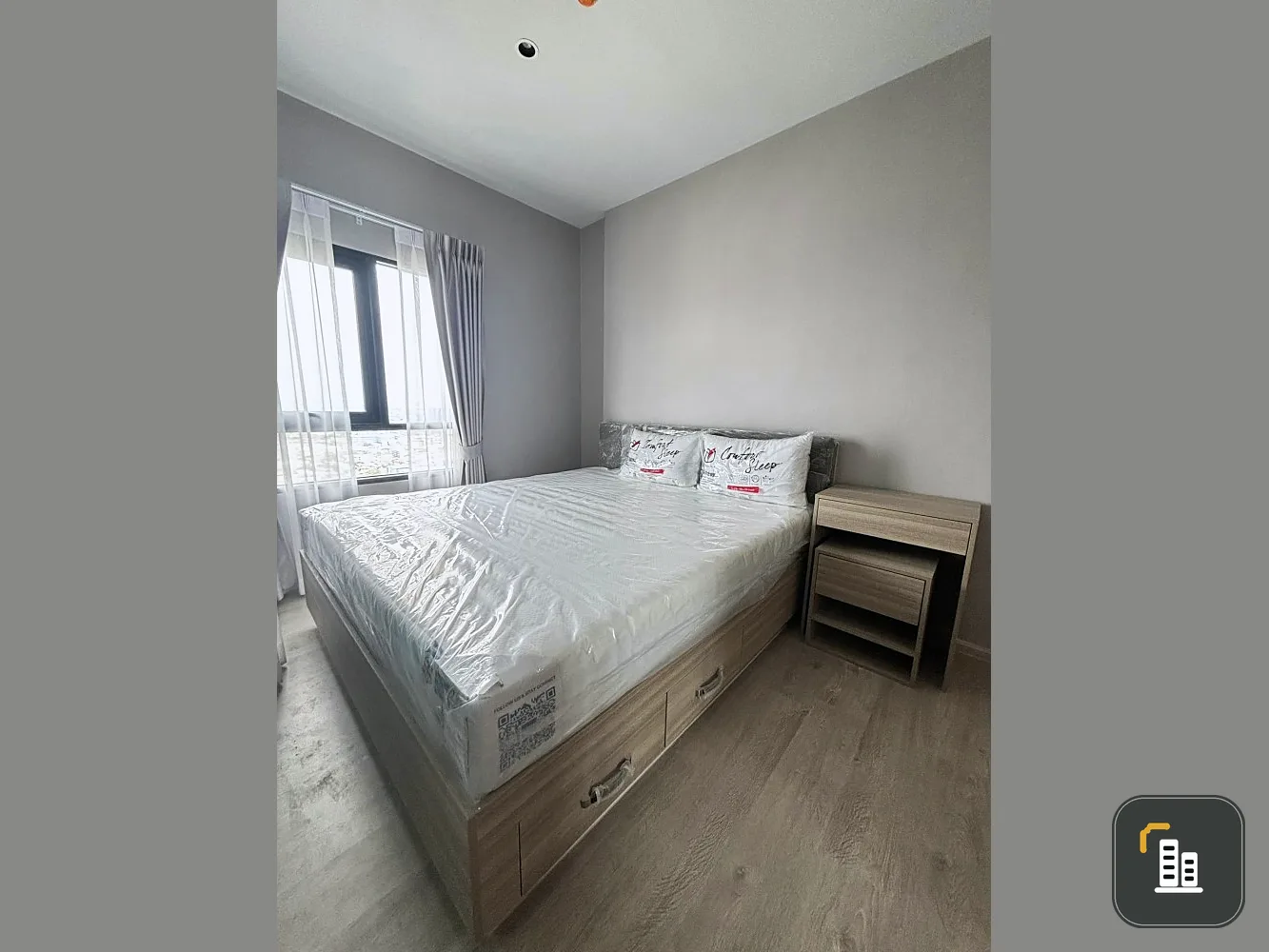 For rent: Altitude Unicorn Sathorn-Tha Phra, 1 bedroom, 1 bathroom, open view, fully furnished. Book now. Urgent.