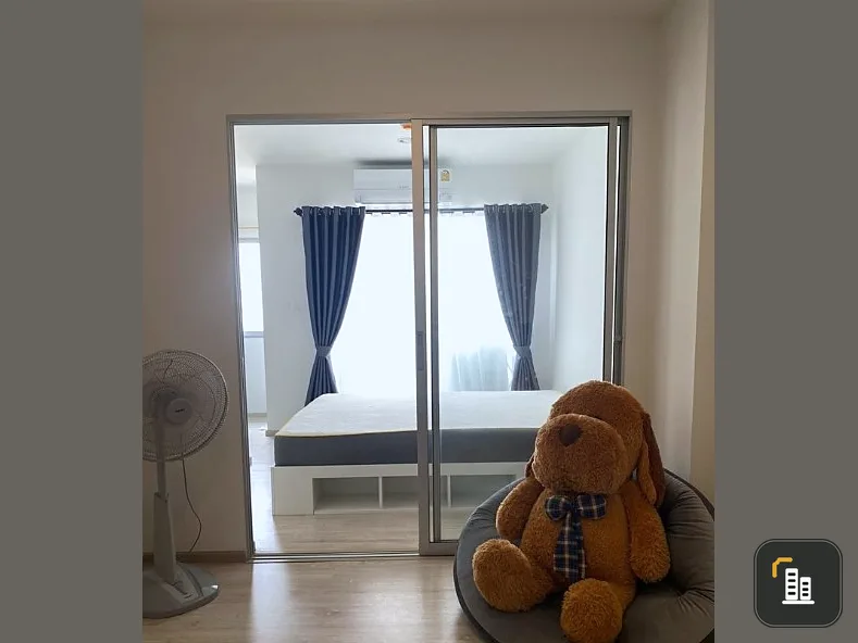 For rent SENA Kith MRT-Bangkae, 6th floor, north direction, good weather, not hot, with simple decoration, nice to live in. Book now.