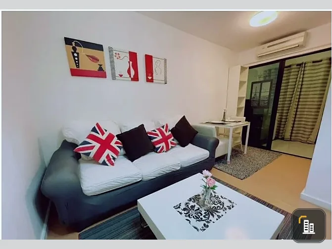 For sale, for rent, I Condo Sukhumvit 105, nice decorated room, fully furnished, electrical appliances ready, reserve now.