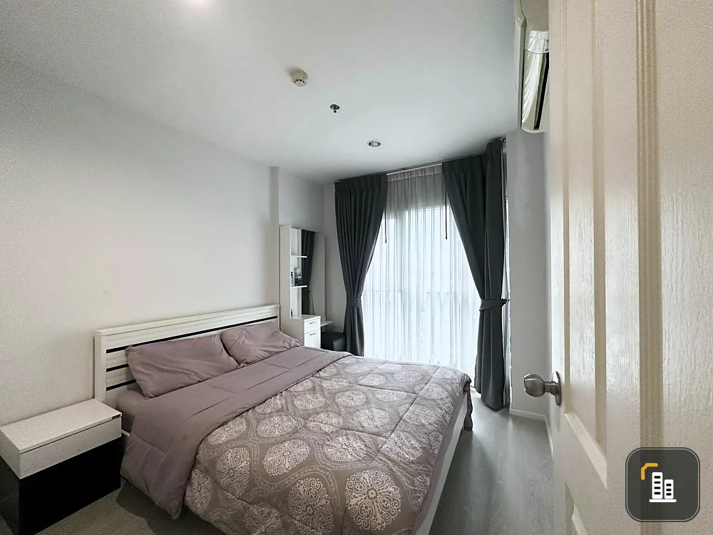 Condo for rent, Aspire Rama 9, room ready to move in, fully furnished, electrical appliances. Just come and move in.