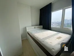 Condo for rent, Metro Sky Wutthakat, nice decoration, bright room, not ready, wind blowing all the time, good price, reserve quickly.
