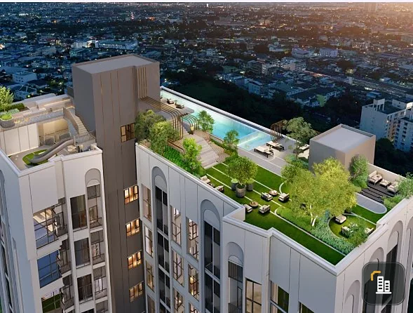 Condo down payment for sale, ORIGIN PLACE PHETKASEM, complete amenities, good price, don't miss it.
