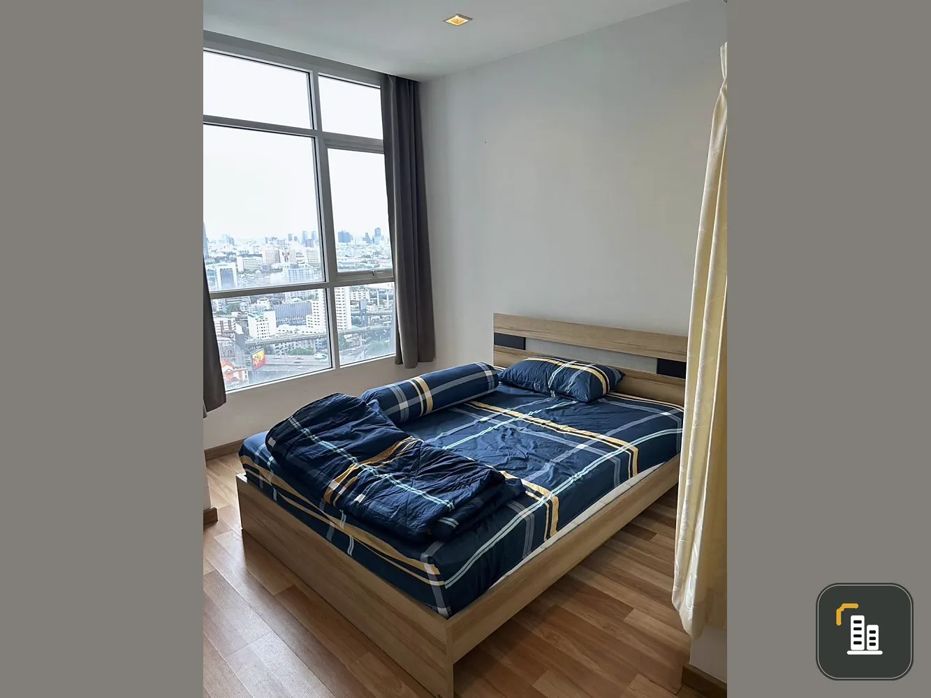 sell!! Ideo Verve Ratchaprarop, 31st floor room, well partitioned. Live comfortably with an area of 37 sq m. Buy now.
