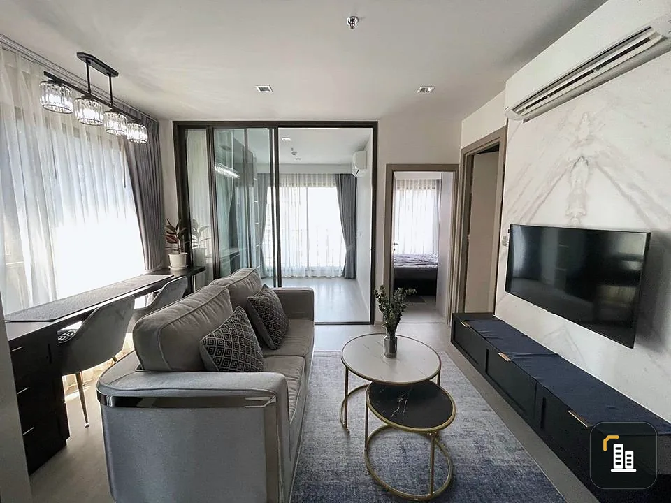 Condo for rent: Life Asoke-Rama 9, high floor, spacious room. Very beautifully decorated Ready to move in, don't wait, book now.