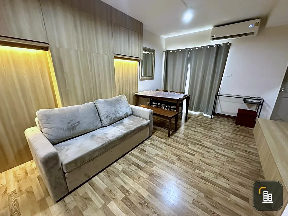 City Home Sukhumvit 101 for sale, nice room, spacious usable area. Complete with a separate kitchen. Hurry and reserve.