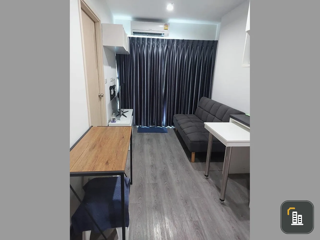 For rent Rich Park Triple Station, 19th floor room, well separated. Complete amenities, book now!!