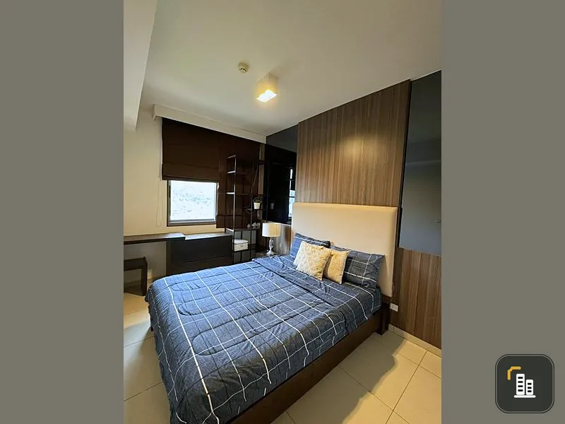 For rent, Unixx South Pattaya, 11th floor room, divided into nice proportions, with built-in wallpaper, don't miss it.