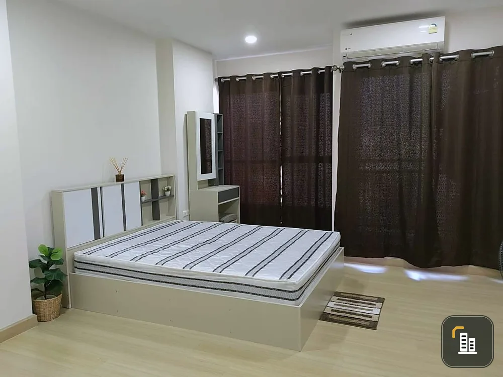 Condo for sale, Supalai Park, Talat Phlu Station, bright, open, comfortable room, has a very beautiful city view. Don't want to miss it, book now.