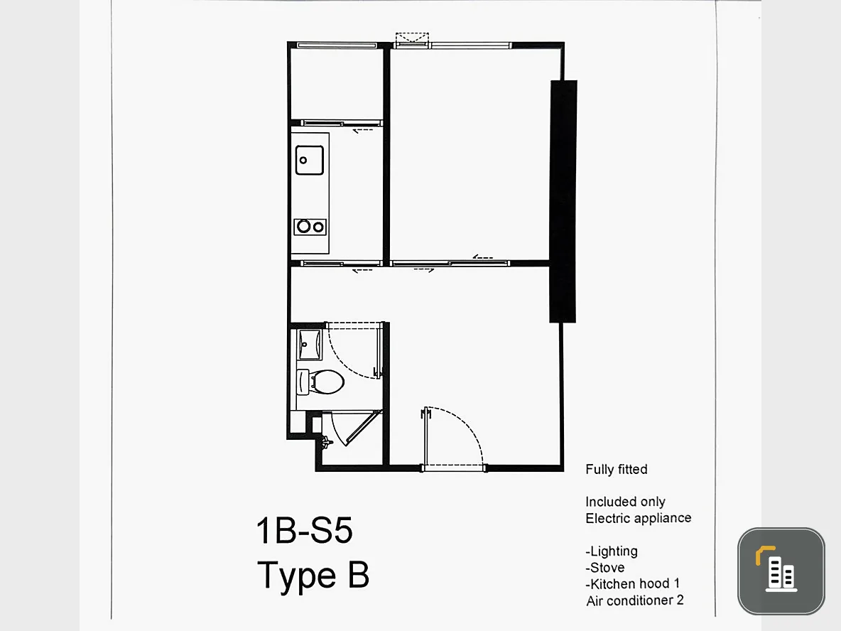 Down payment for sale, The Livin Ramkhamhaeng, clean room, airy, comfortable. Full facilities, hurry and reserve now.