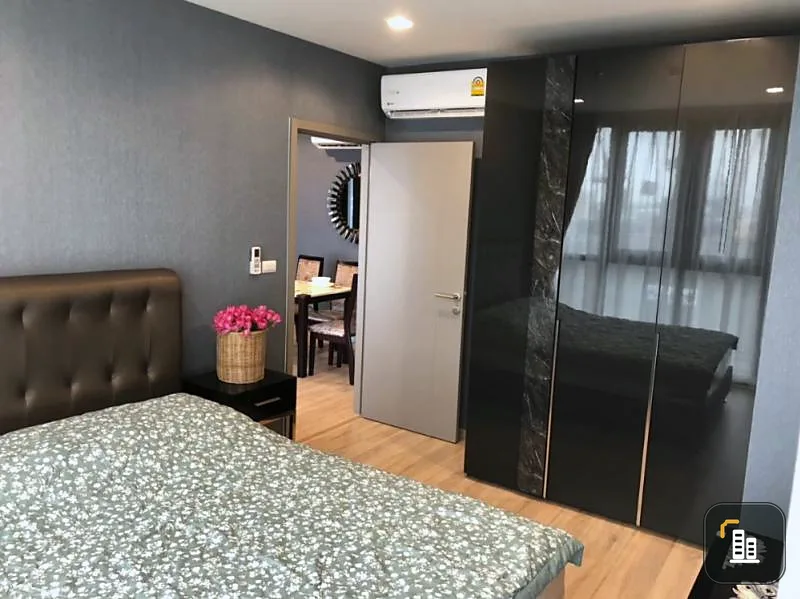 Don't wait!! Rent now THE BASE Garden Rama 9, beautiful room, luxury style, ready to move in immediately not booking is a mistake