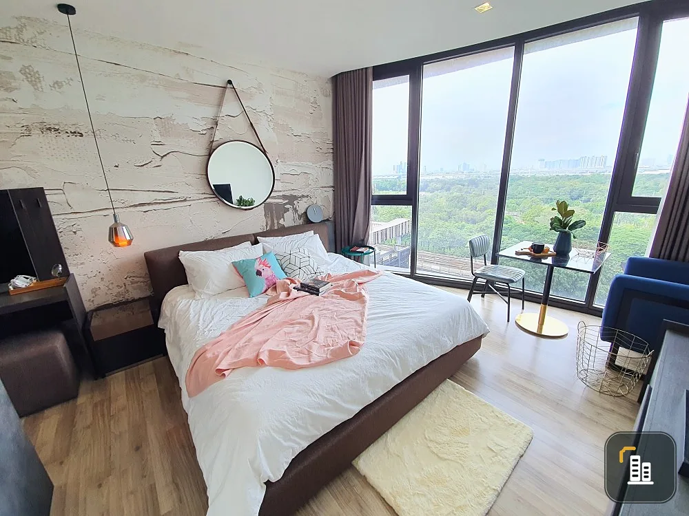 For rent: The Line Jatujak-Mochit, 2 bedrooms, 2 bathrooms, beautifully decorated and classy. Ready to move in, don't miss it.