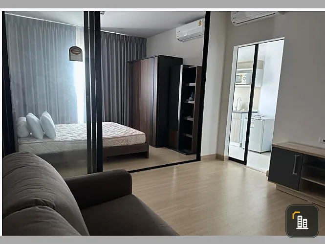 For rent, Supalai Loft Prajadhipok Wongwian Yai, fully decorated, ready to move in, just drag your bags.