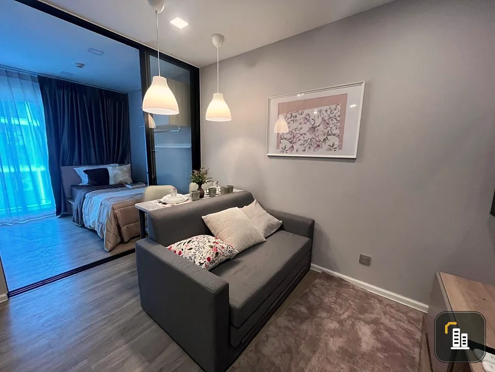 Condo for rent, Atmoz Ratchada-Huai Khwang, new room, no one has ever lived in it, hurry and reserve now.