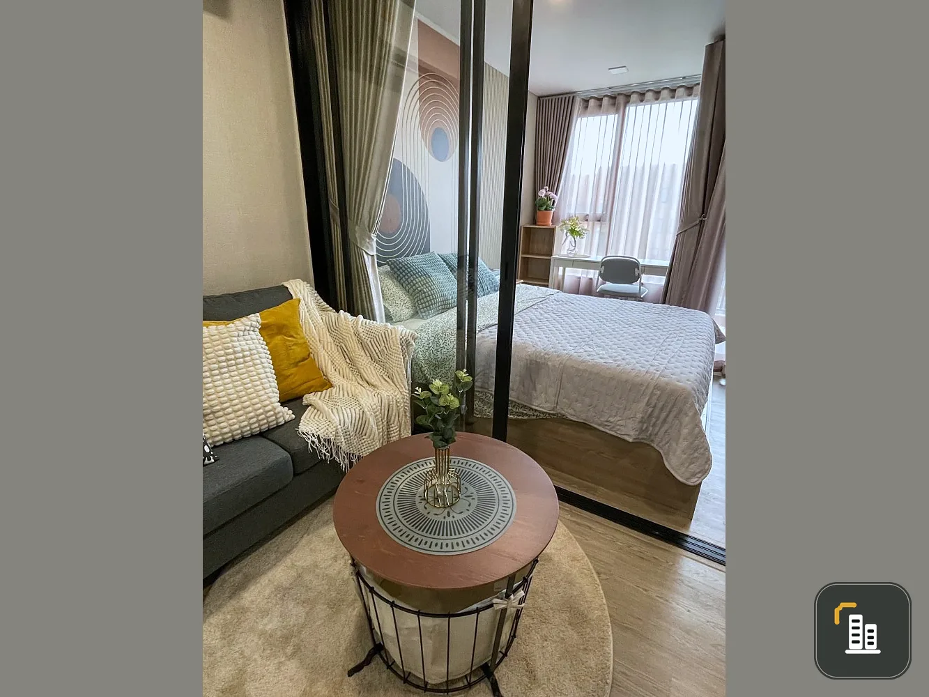 For rent, Cave Town Colony, view on the 8th floor, beautifully decorated, nice to live in. Let me tell you, you shouldn't miss it. Hurry and reserve n