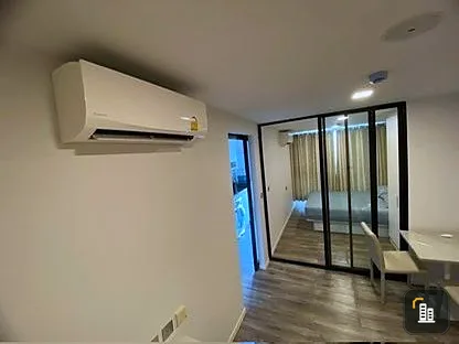 Condo for sale or rent, Atmoz Chaengwattana, canal view, receives the morning sun, not hot, new room, never lived in.