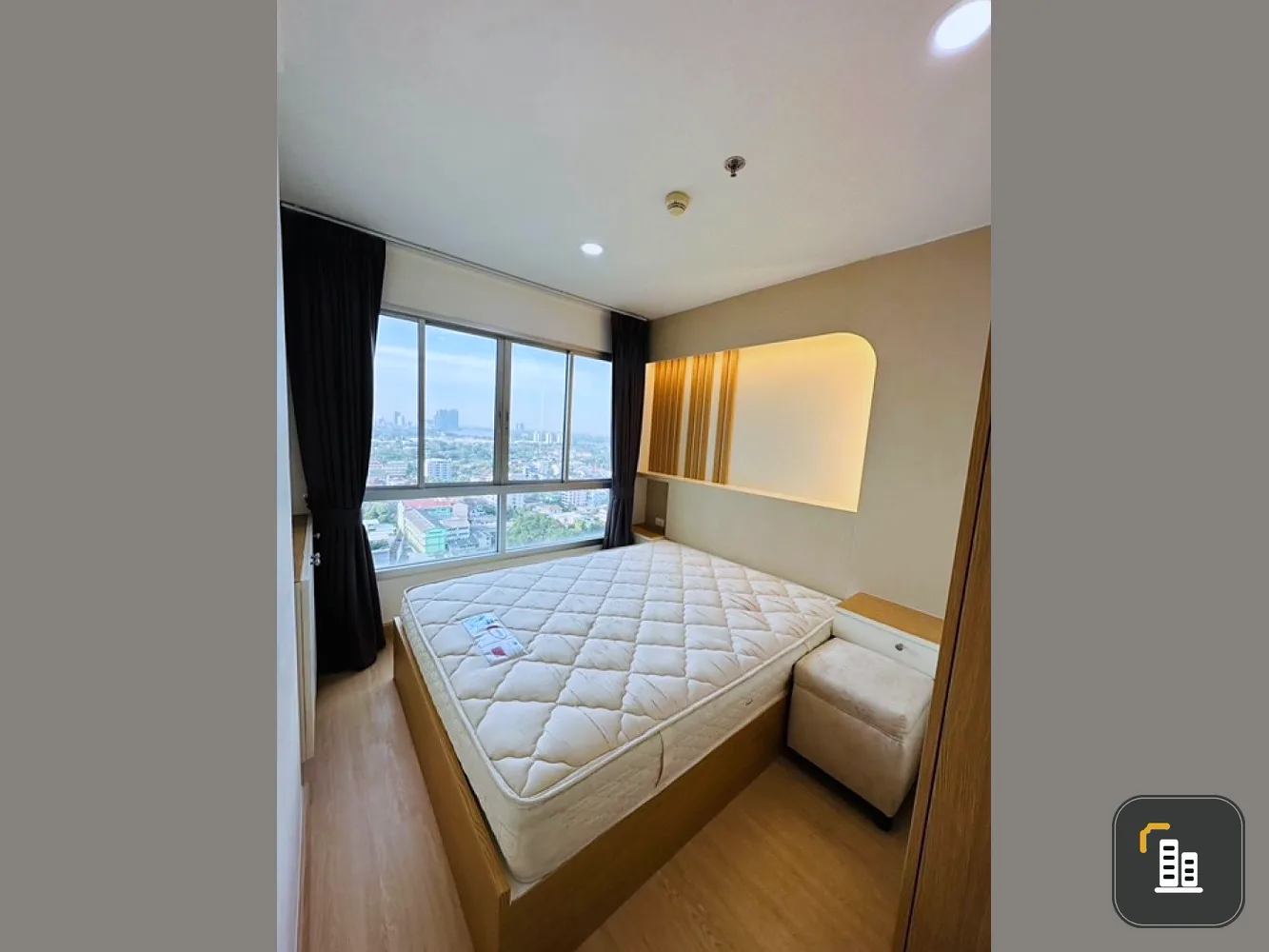For sale Lumpini Ville Chaengwattana-Pak Kret. The room is divided into proportions with good built-ins. Don't miss out on owning it.