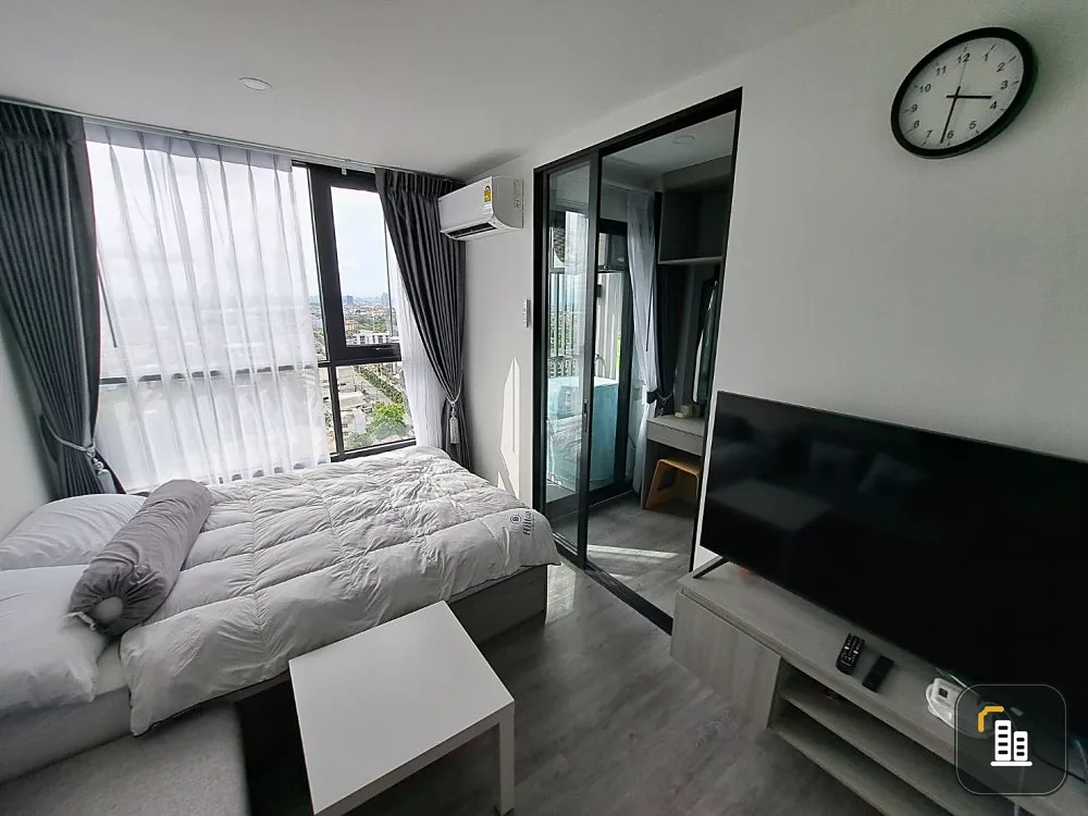 Condo for rent: The Origin Sukhumvit - Sai Luat E22 Station, fully furnished and electrical appliances.
