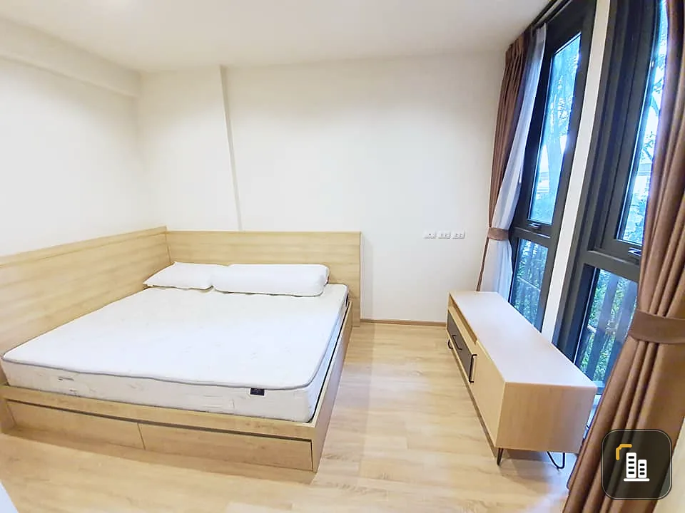 Great value!!! THE BASE Garden Rama 9, a luxurious room, the best view, the best price, if you don't buy it, you will miss it