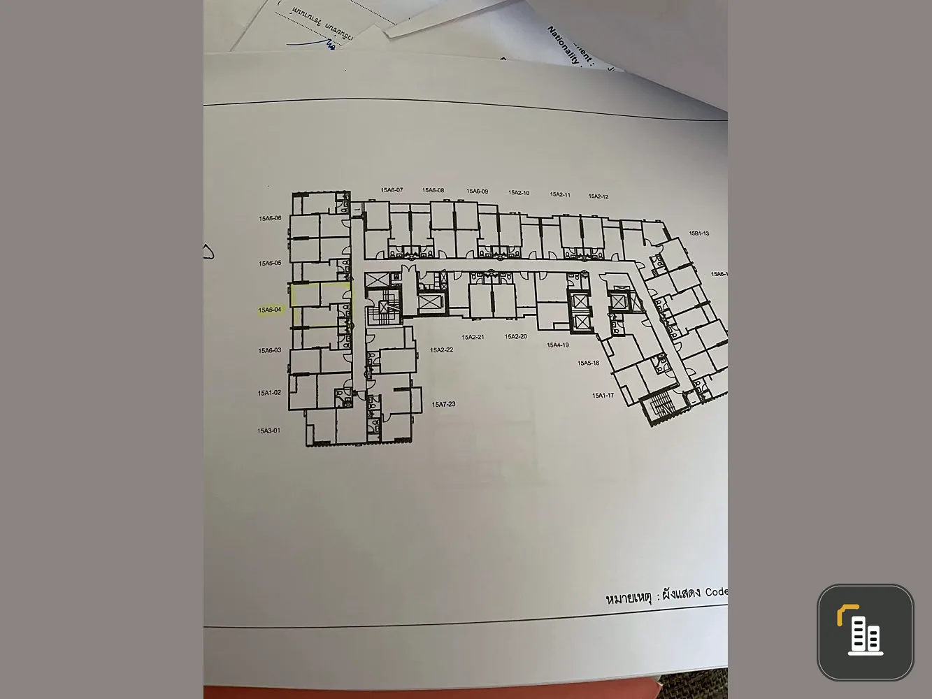Down payment for sale, The Stage Mindscape Ratchada - Huai Khwang, 15th floor, good project, nice location, if interested, hurry and reserve now.