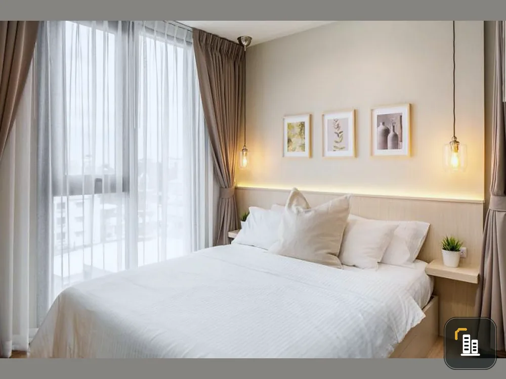 Fully furnished room elegant style Furnished + full electrical appliances. Urgent sale! THE BASE Garden-Rama 9 Buy Now