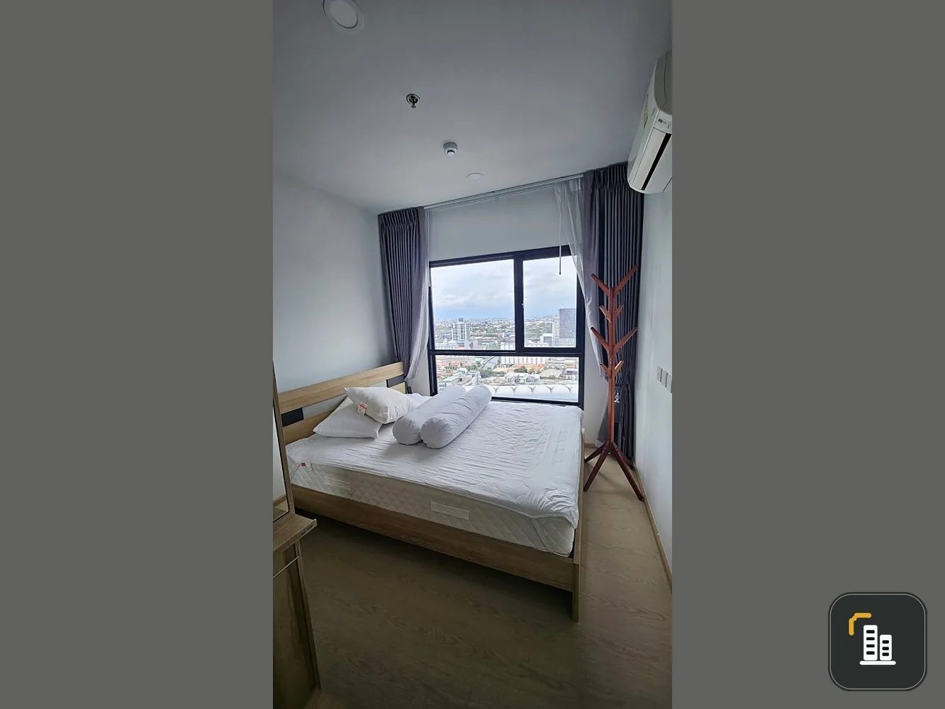Condo for rent, The Tree Sukhumvit 71-Ekkamai, high floor, good view, fully furnished. Ready to move in