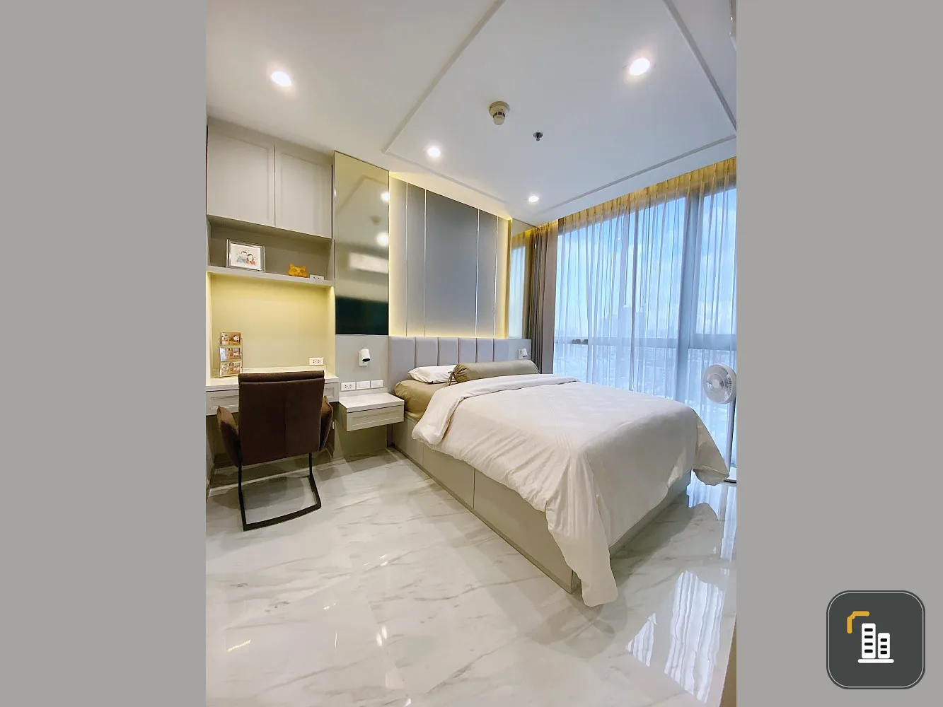Urgent sale!! Condo Ideo Q Phayathai Duplex room, 15th floor, corner room, luxurious built-in decoration, hurry and book now!!