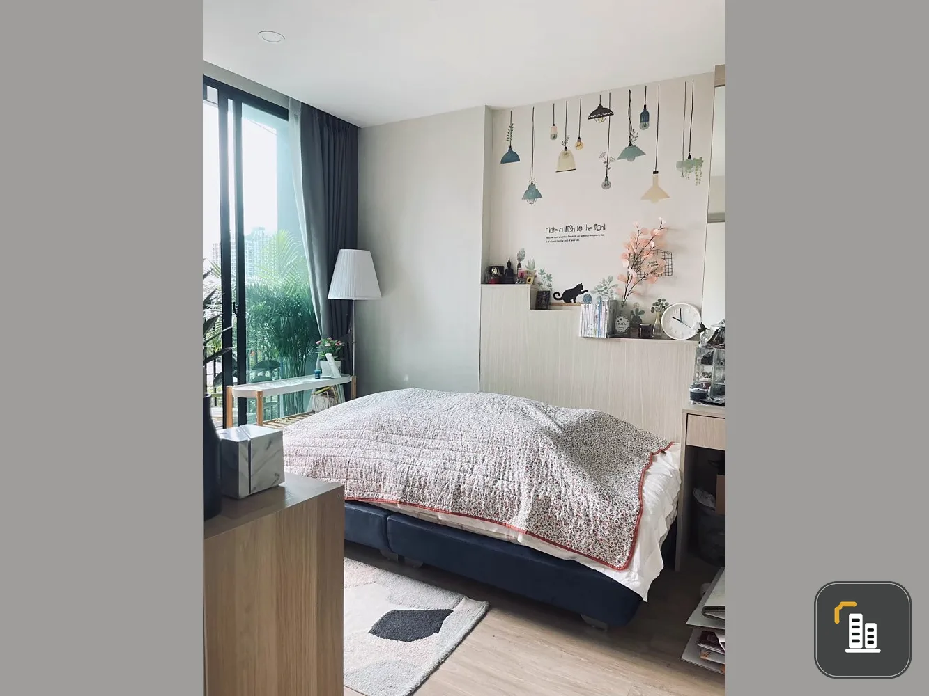 Condo for sale: Serio Sukhumvit 50, beautifully decorated room, fully furnished. Can't miss it anymore.