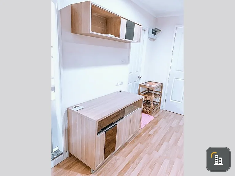 Condo for sale or rent, Lumpini Place Ramindra-Lak Si. The rooms are separated into sections, perfectly divided into zones. Reservations are required.