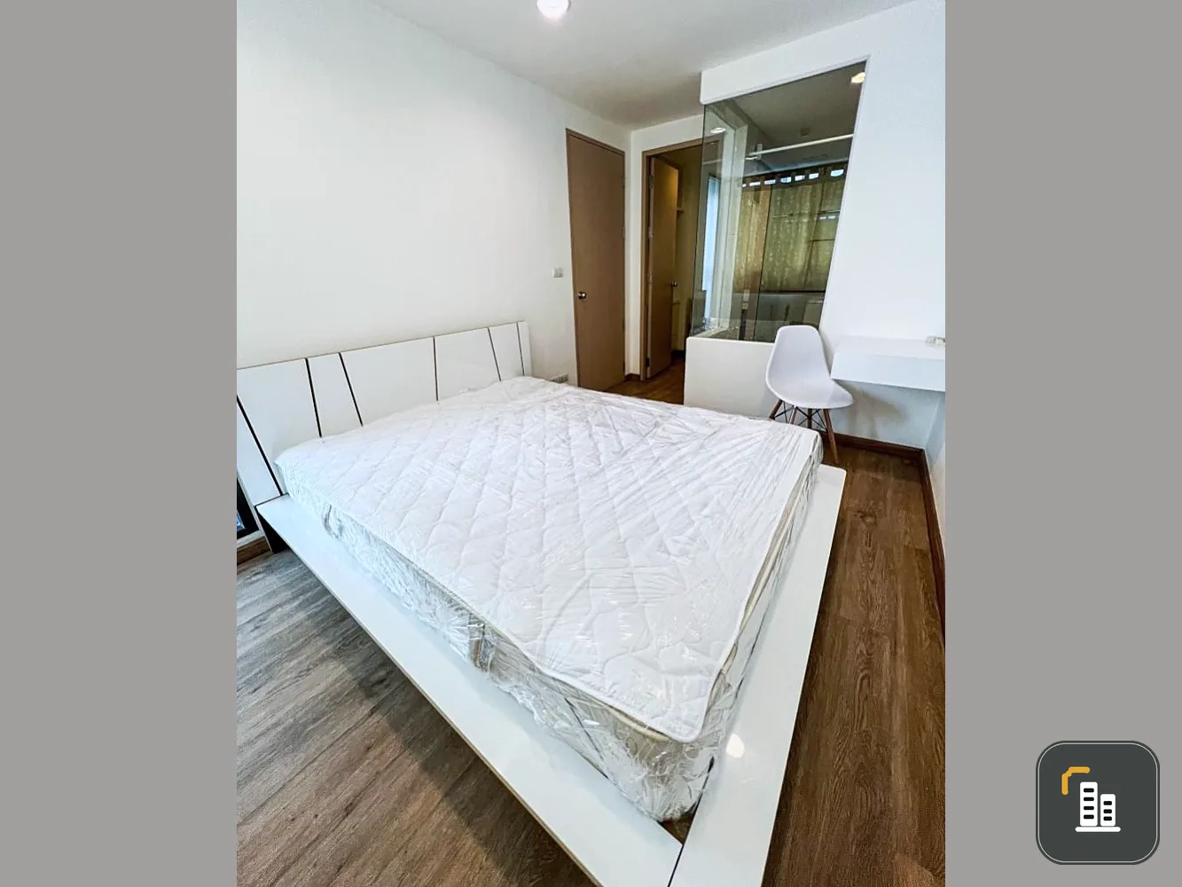 Selling for rent, IDO, Blue Course, Sathorn, decorative room, simple but good looking The full built -in furniture must be booked.