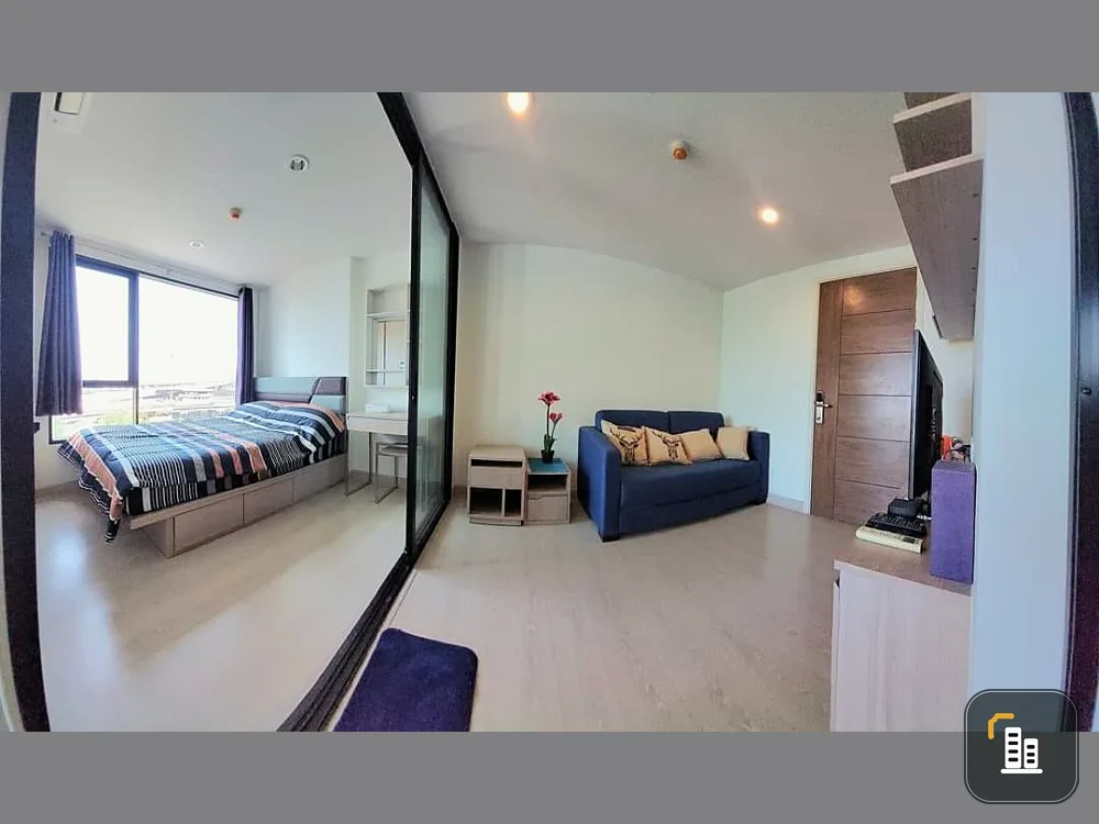 Condo for sale, Niche Mono Sukhumvit 50, separated room. Ready to move in, fully furnished, just drag your bags.