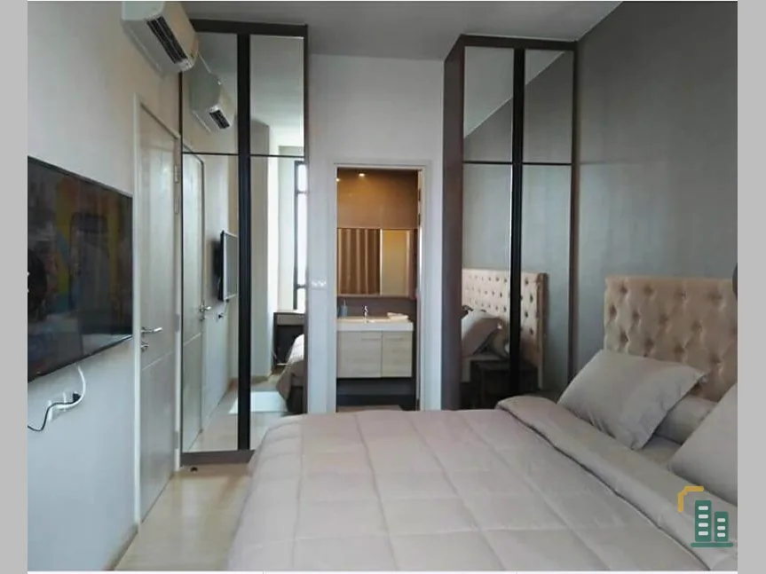 For rent, The Capital Ekamai-Thonglor, electrical appliances ready There is an empty body ready to move in.