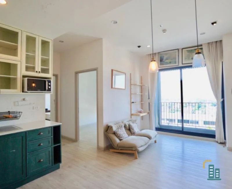 Oh wow, urgent rent The Capital Ekamai-Thonglor Decorated in white tones, clean and comfortable to see. If interested, hurry up.