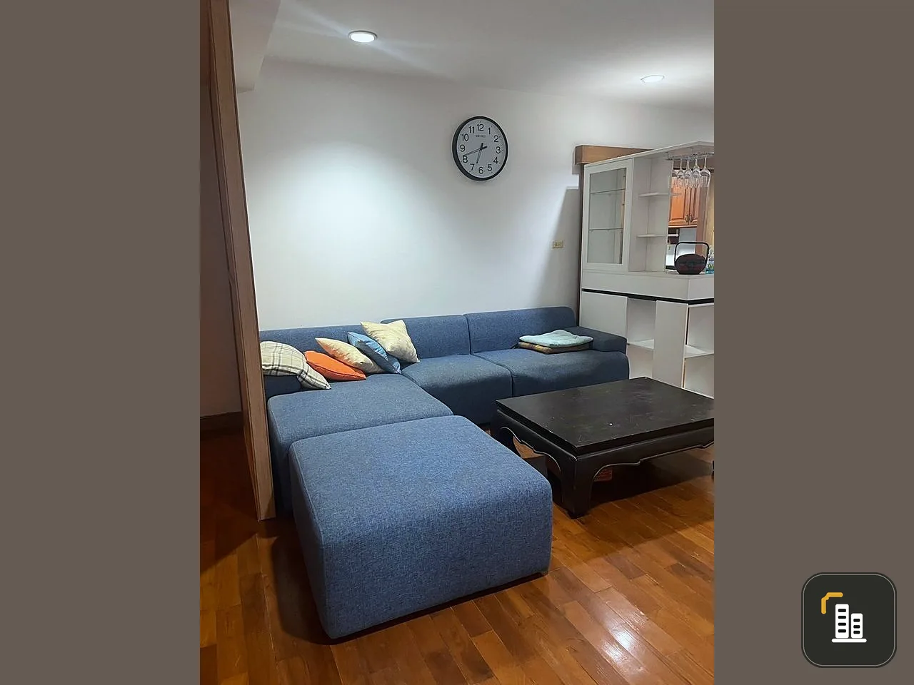 Condo for sale River Heaven, spacious room Feels like you're at home. Fully decorated, ready to move in.