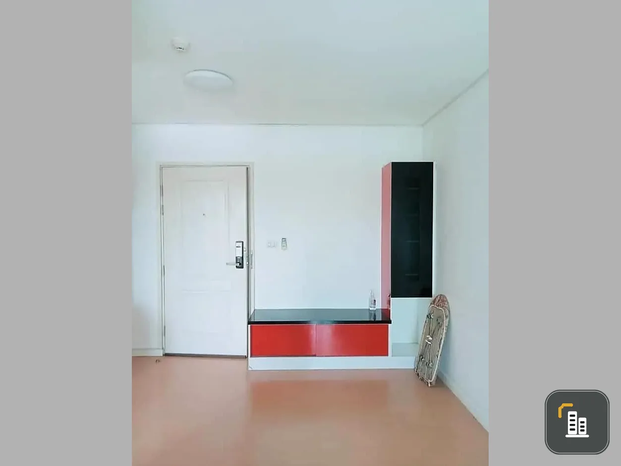 For sale, for rent, I Condo Ngamwongwan, 8th floor, white room, comfortable to the eye, separated into sections, has an open view, reserve now.