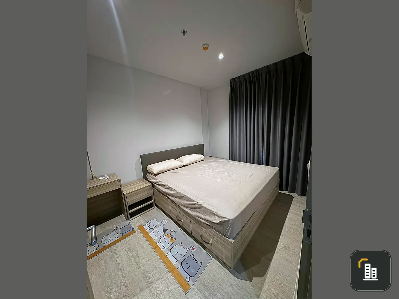 For rent: Altitude Unicorn Sathorn-Tha Phra, 1 bedroom, 1 bathroom, fully furnished, just drag your bags.