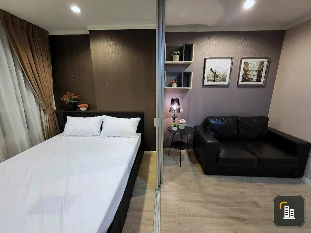 For sale Lumpini Ville Naklua - Wongamat (North Pattaya), 22nd floor, open view, fully furnished room, reserve now.