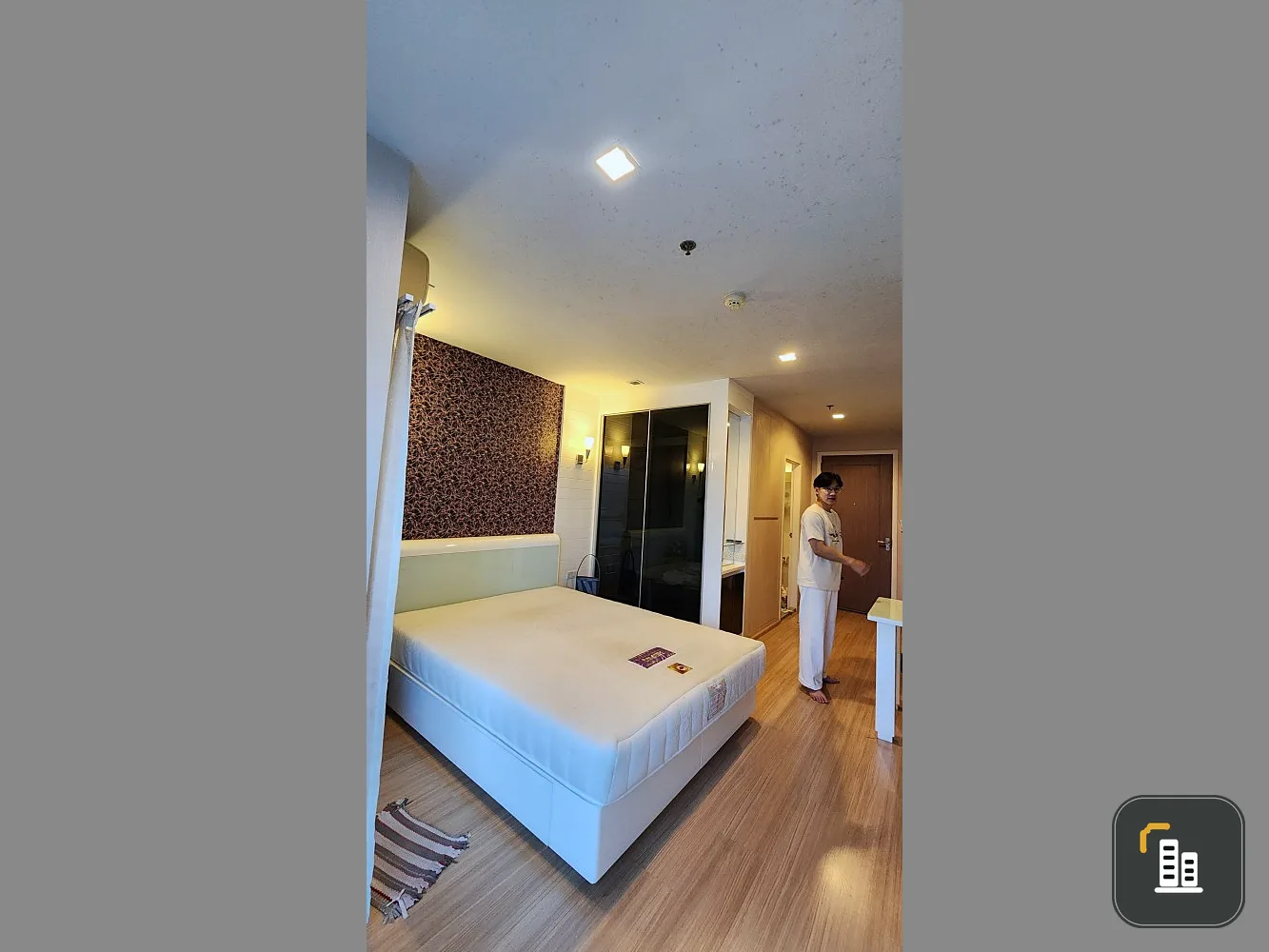 For sale Casa Condo Ratchada - Ratchaphruek, studio room, 17th floor, open view, no blocking buildings, convenient, complete here, buy now.