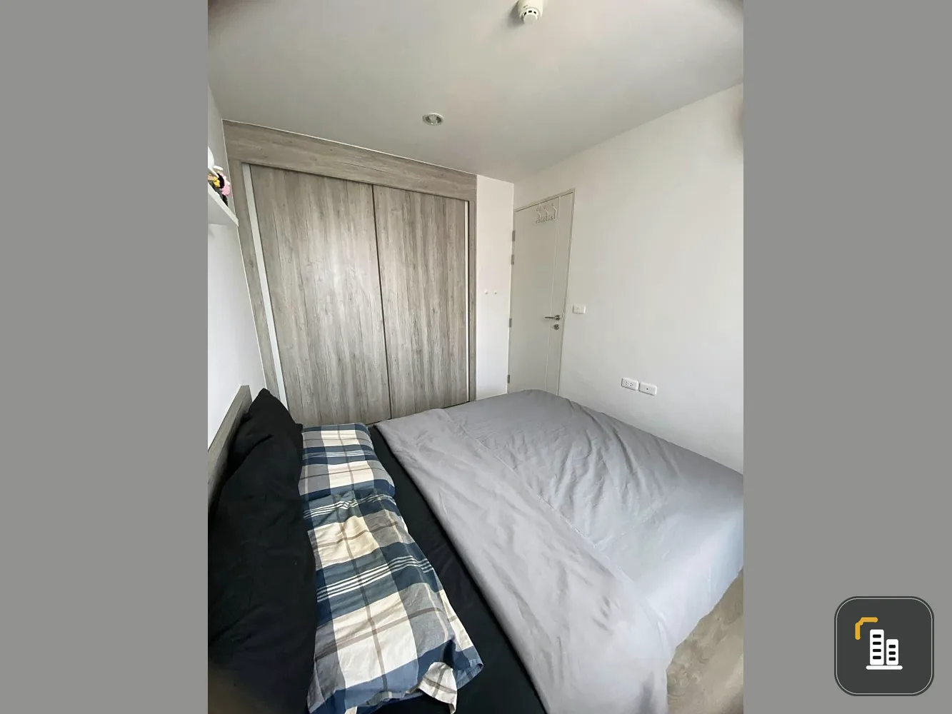 Sale Rattanathibet, 7th floor, complete with furniture and electrical appliances. If you are interested in becoming an owner, hurry and reserve it.