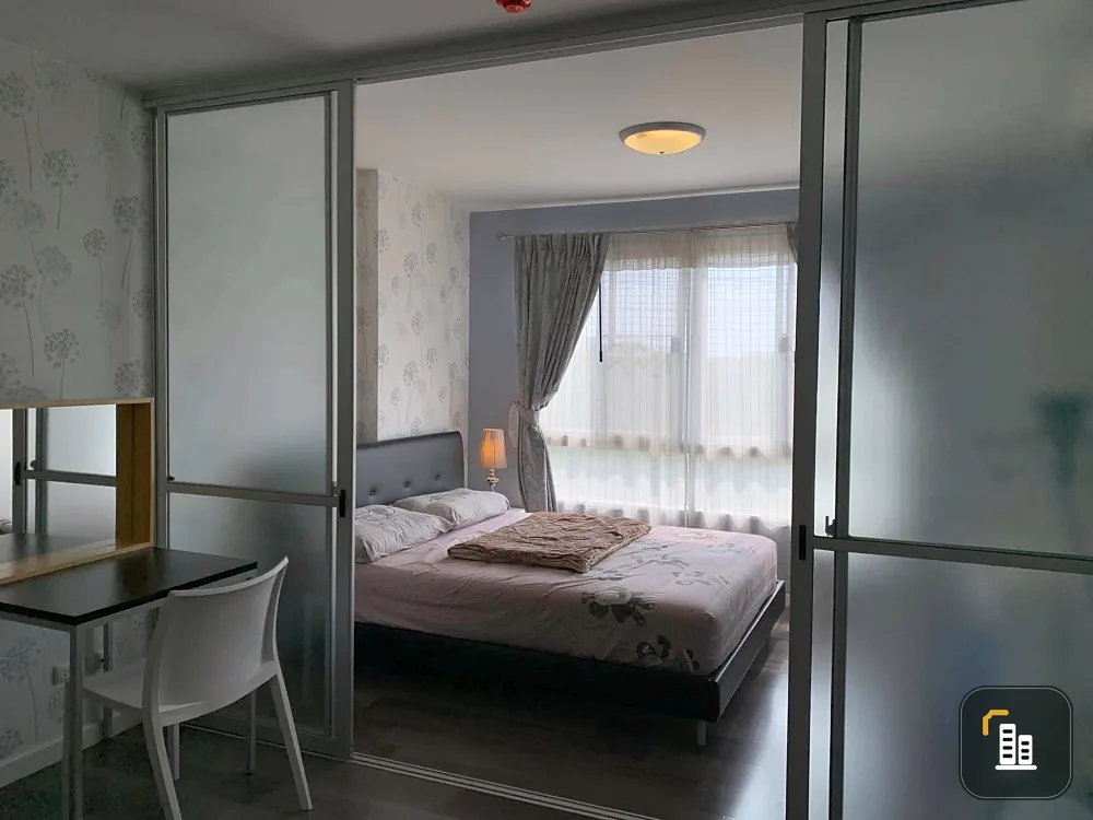 For sale D condo campus resort rangsit Phase 1, room with good wallpaper. Clear separation, good price, must reserve now.